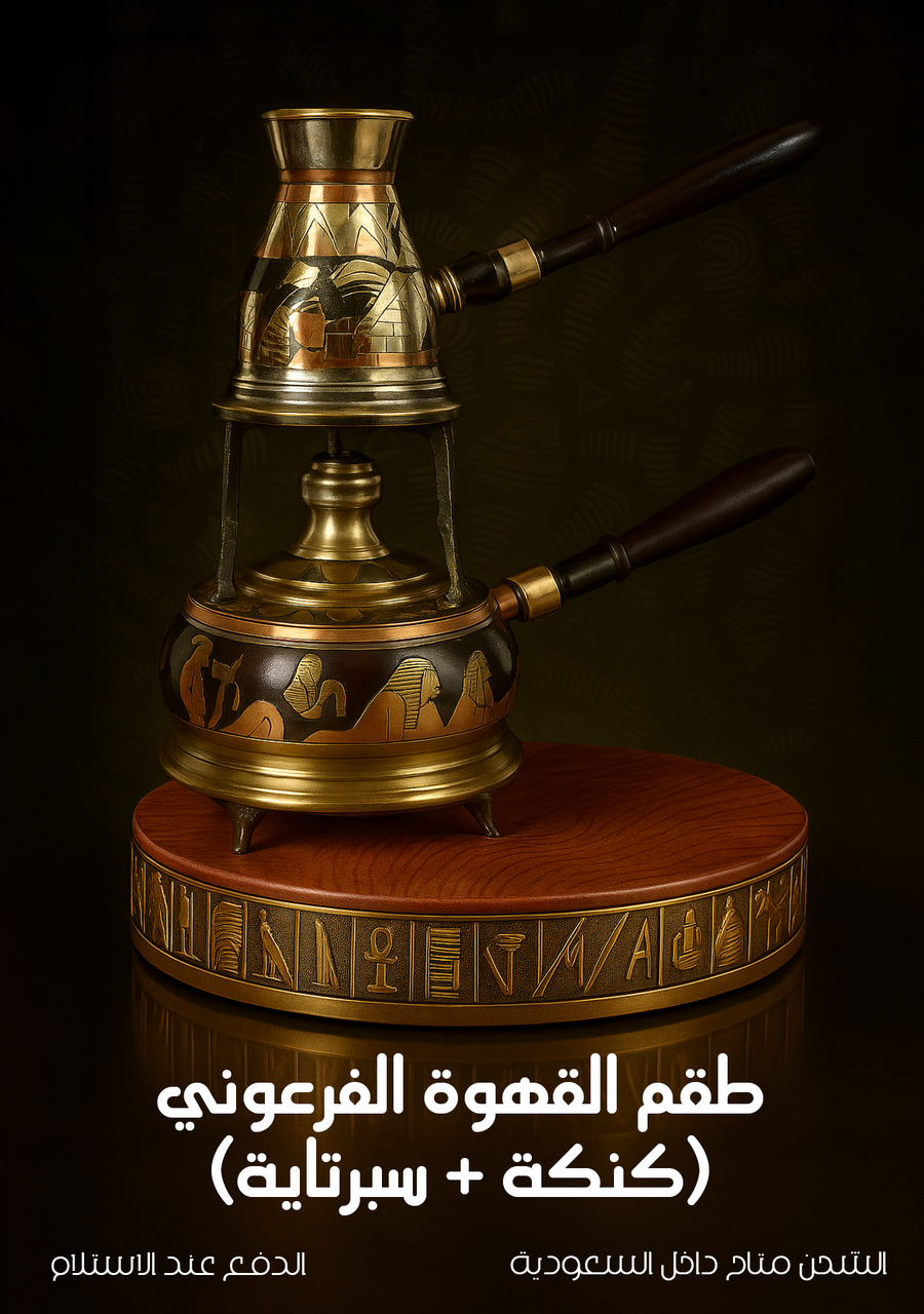 طقم سبرتاية بطابع فرعوني